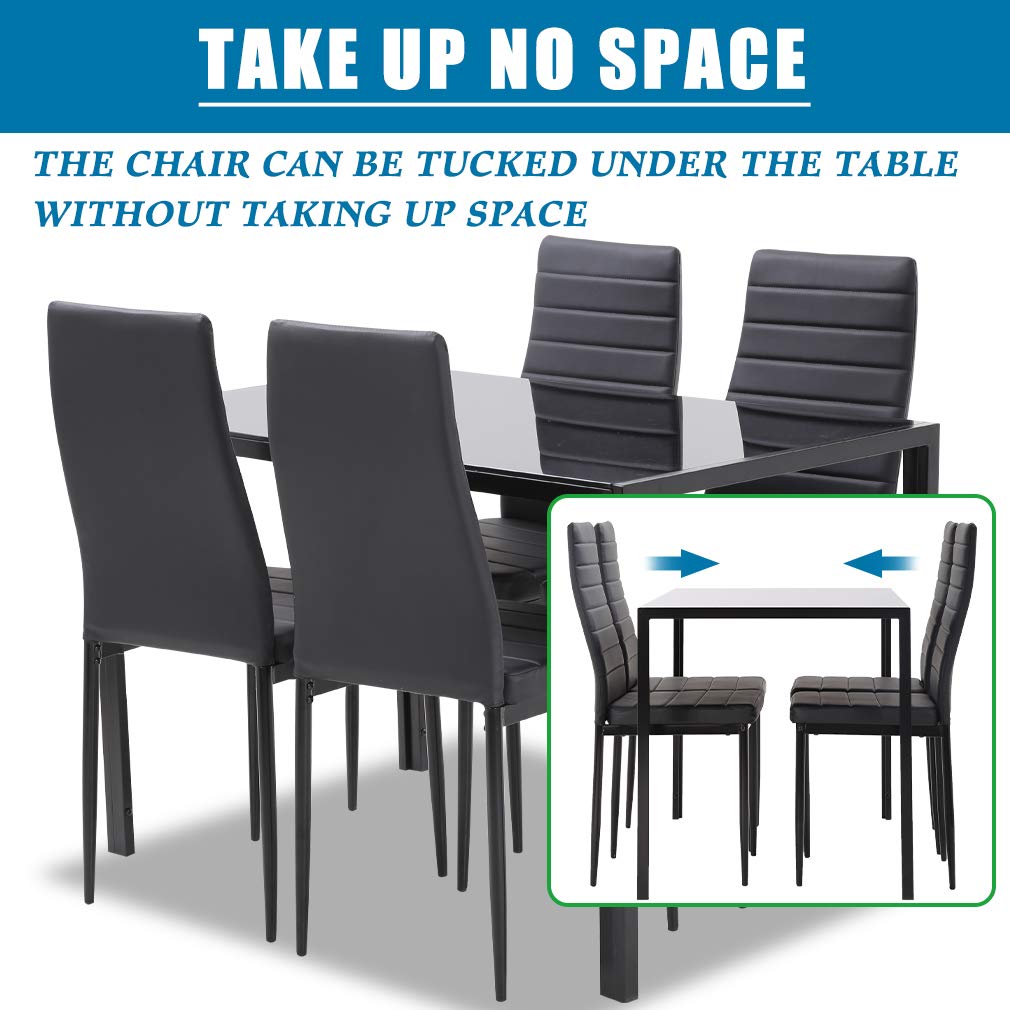 Black Marble Dining Table