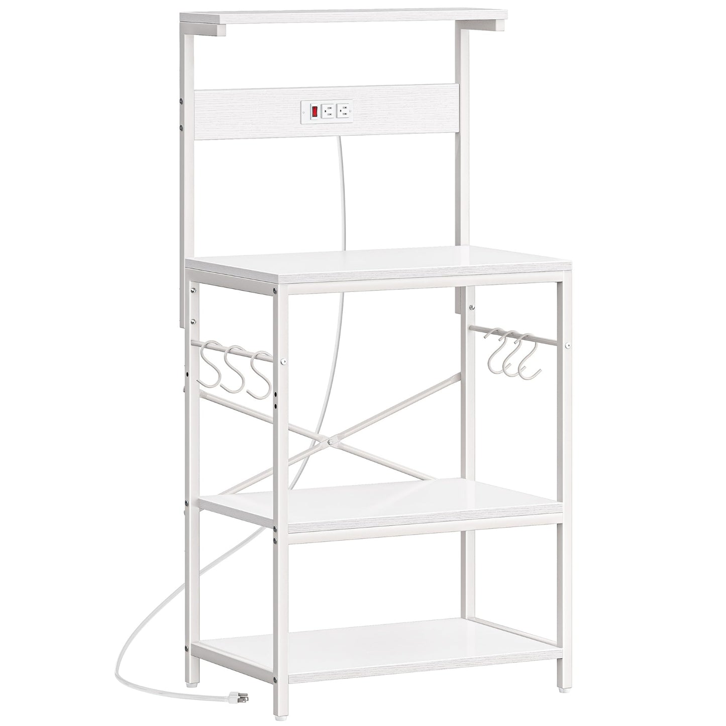 White Kitchen Rack