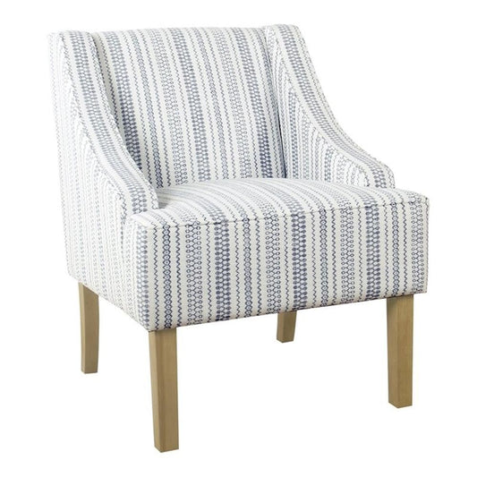 Velvet Swoop Arm Accent Chair, Living Room Chair