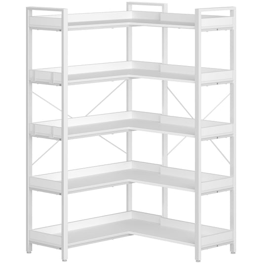 White Bookshelf