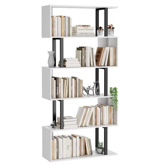 White Bookshelf