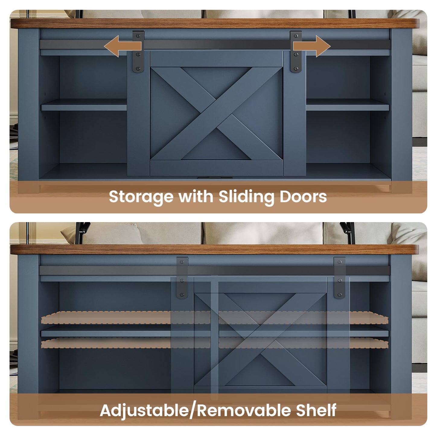 31.5" Lift Top Coffee Table