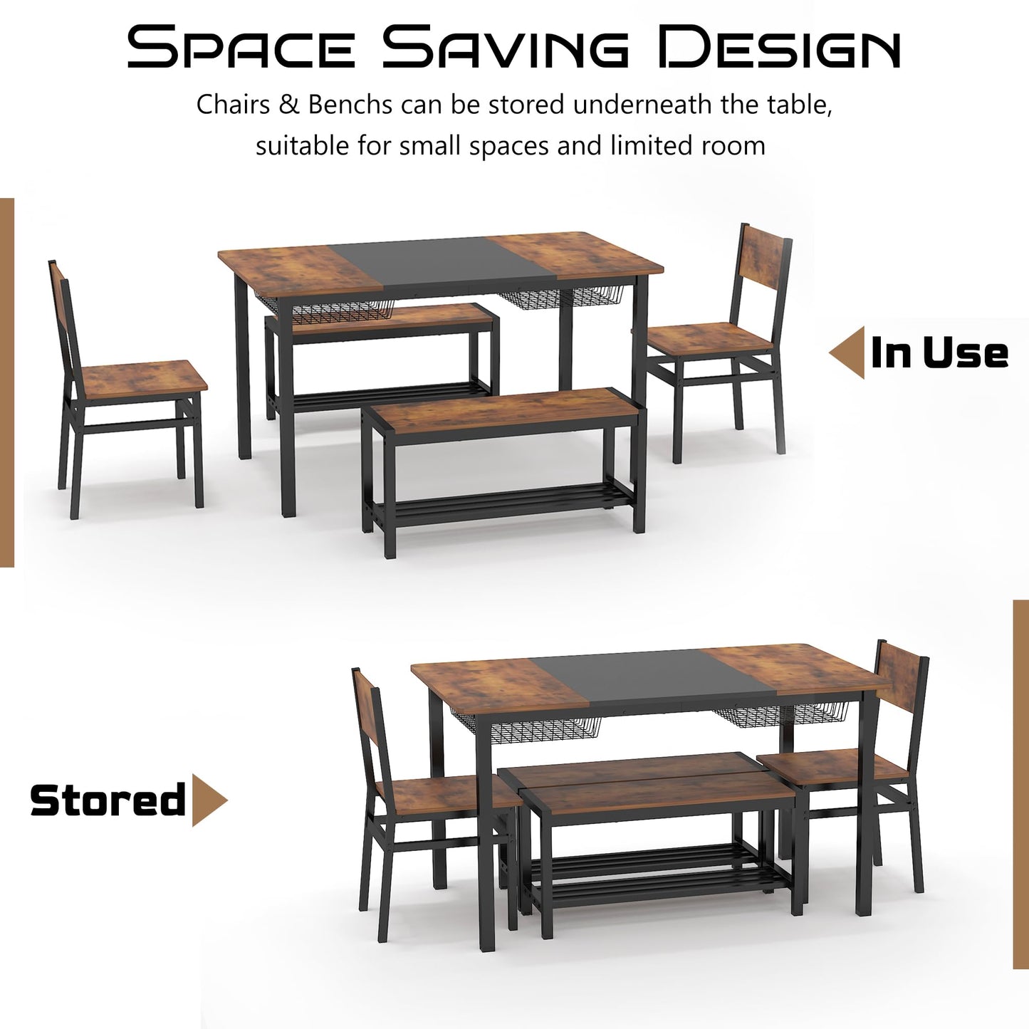 Dining Table Set Suitable for Multiple Places