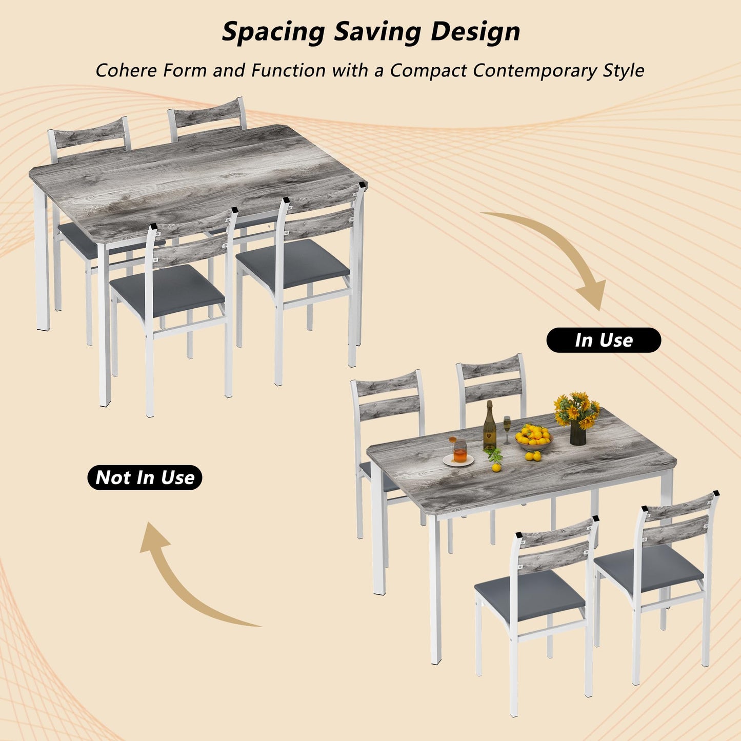 Modern Dining Table Set