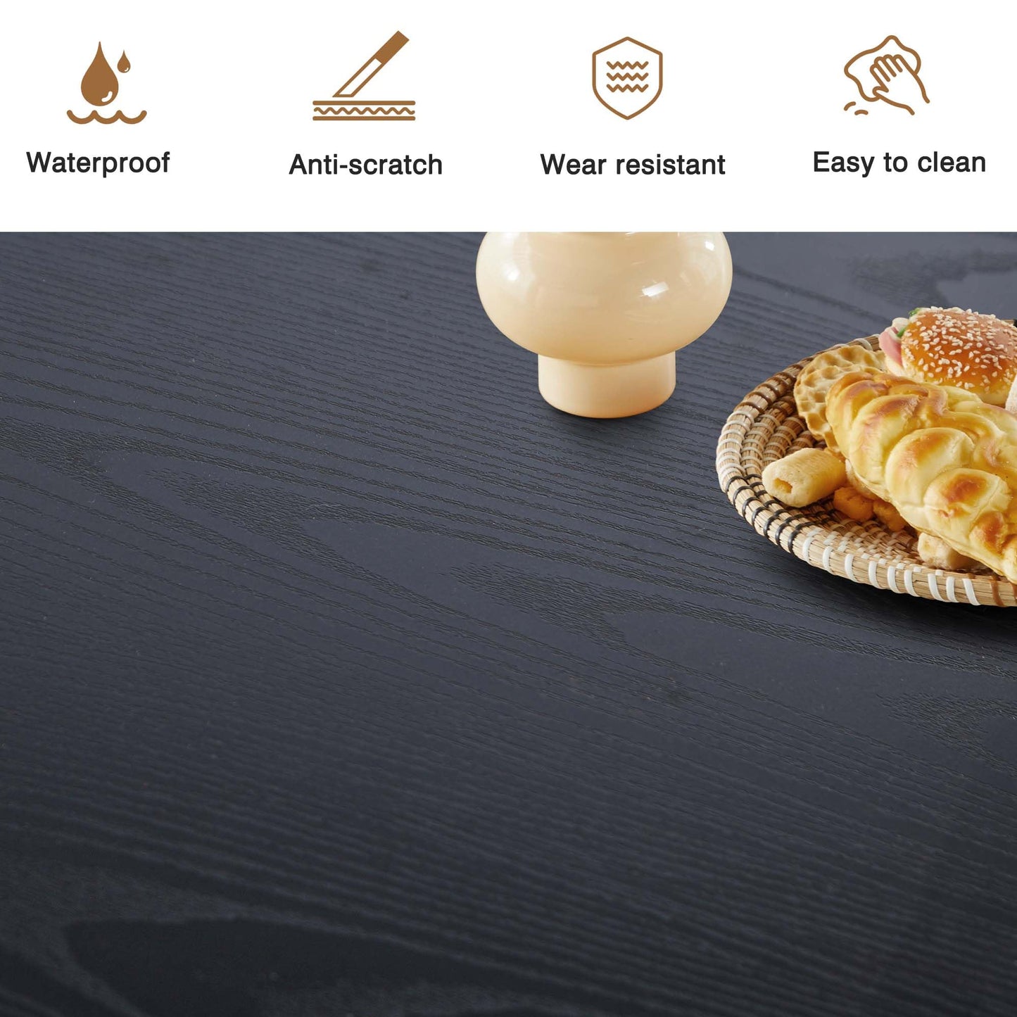 Black Kitchen Dining Table