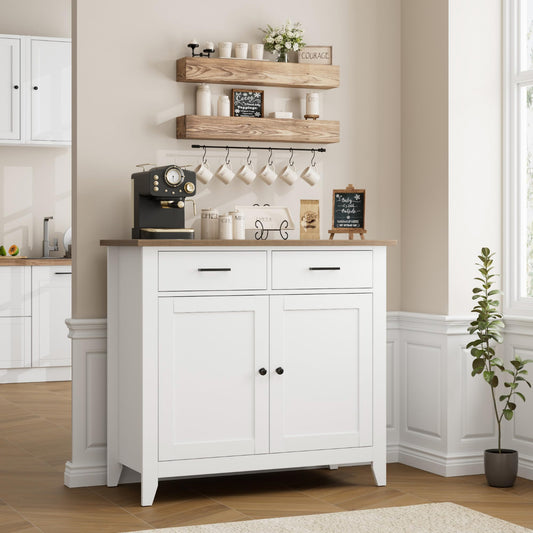 Modern Farmhouse Buffet Cabinet with Storage