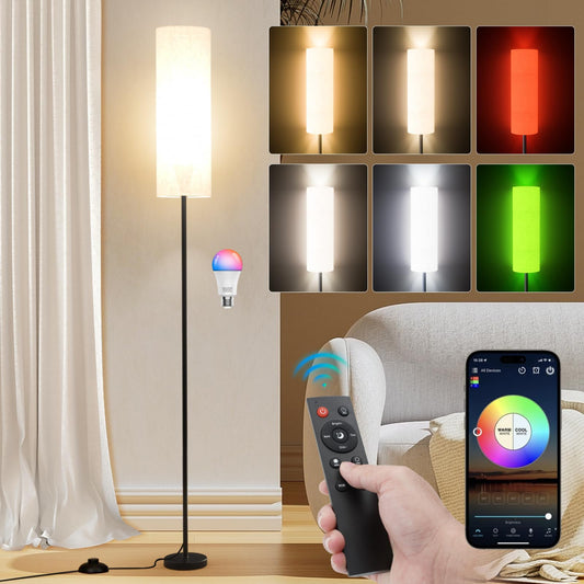Modern Floor Lamp with Remote