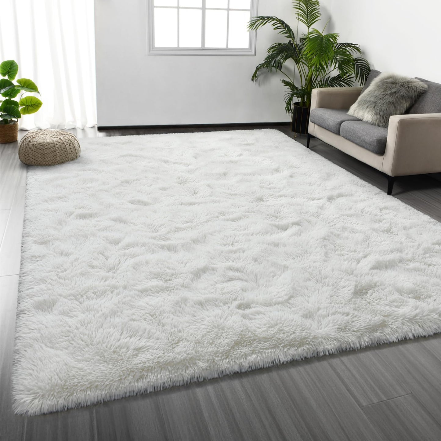 Cream White Area Rugs