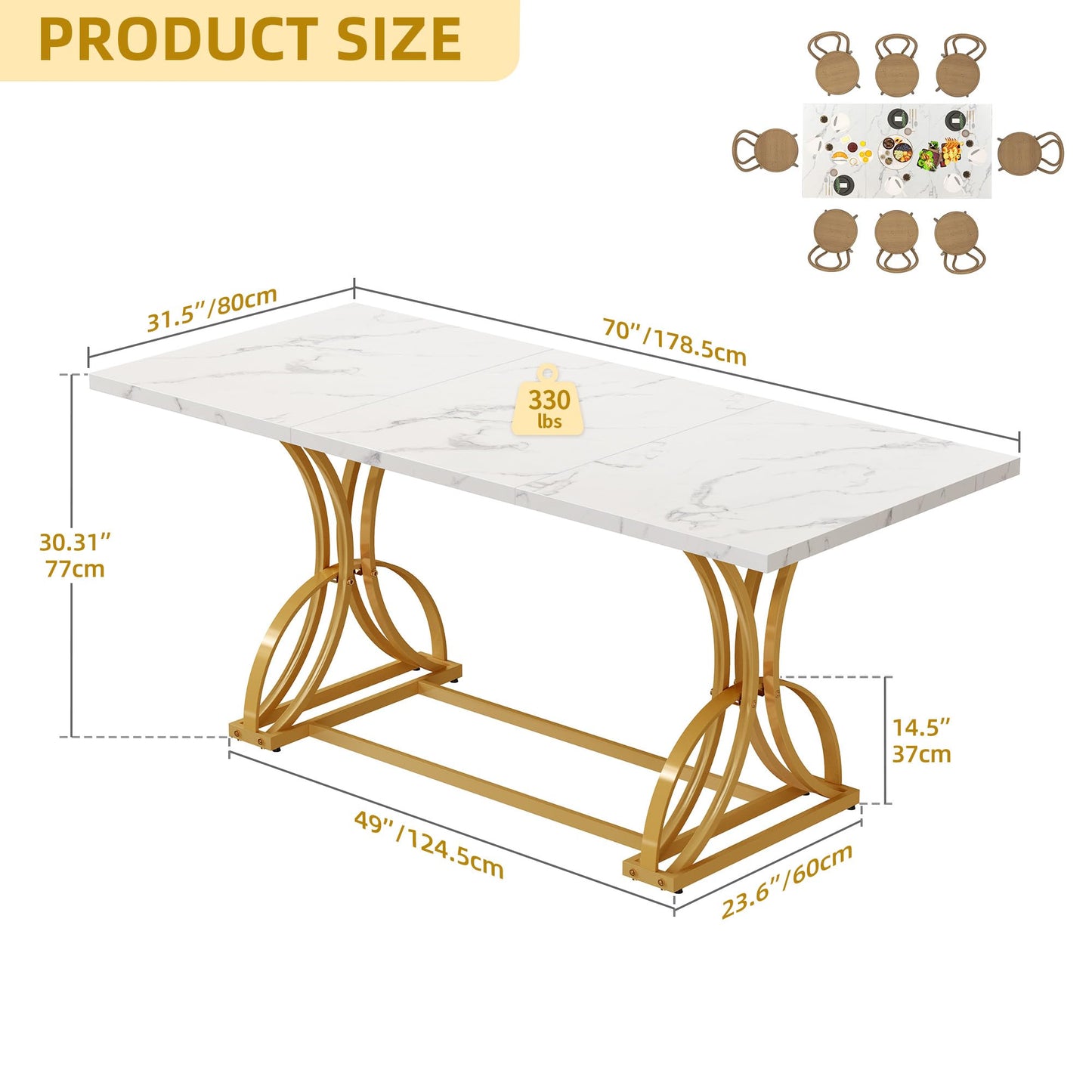 Large Size Dining Room Tables