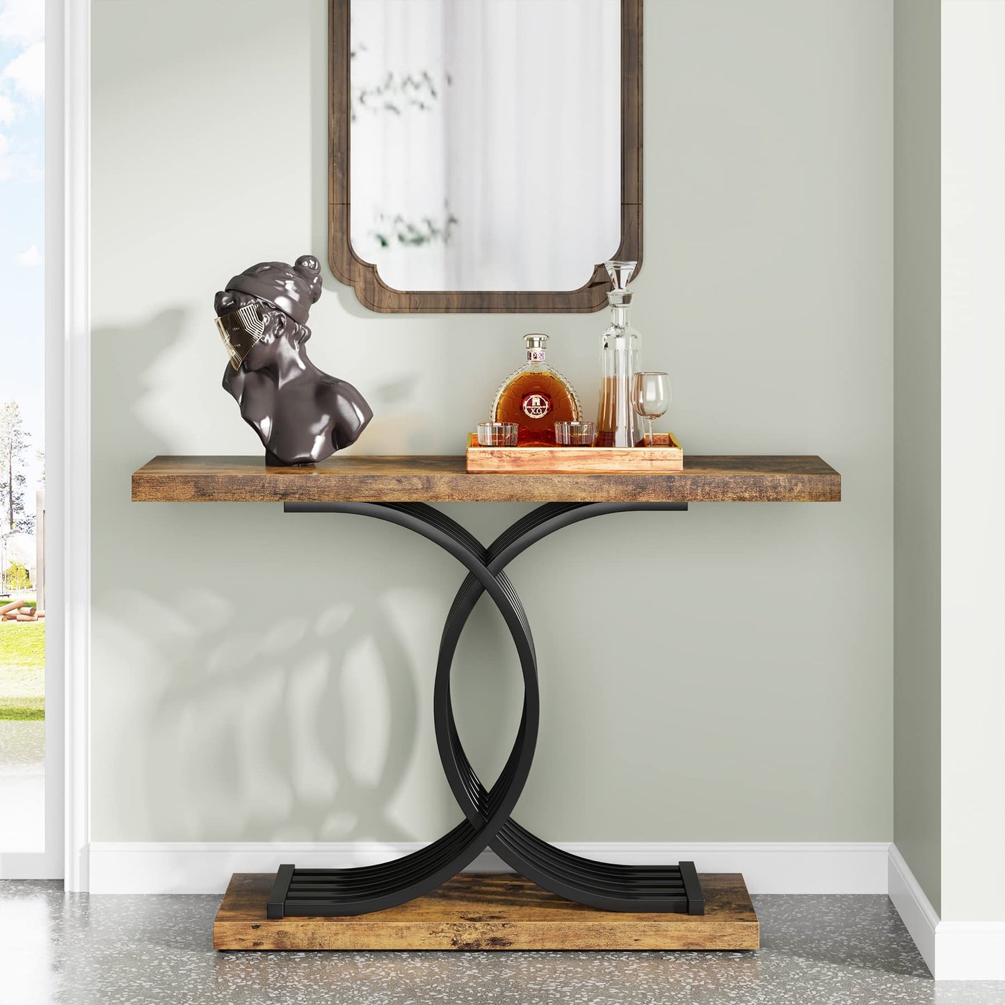 39-Inch Vintage Accent Table