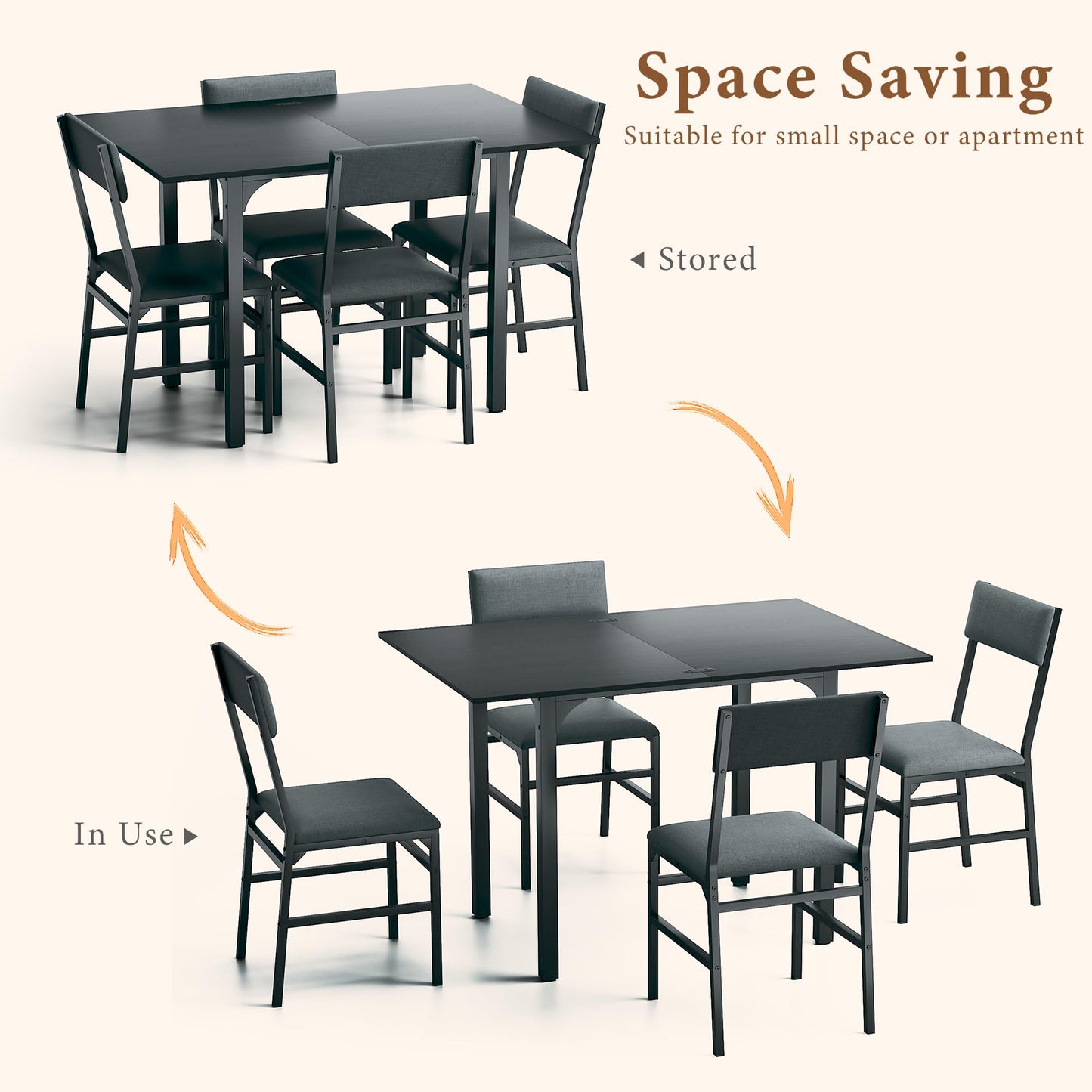 Black Dining Table