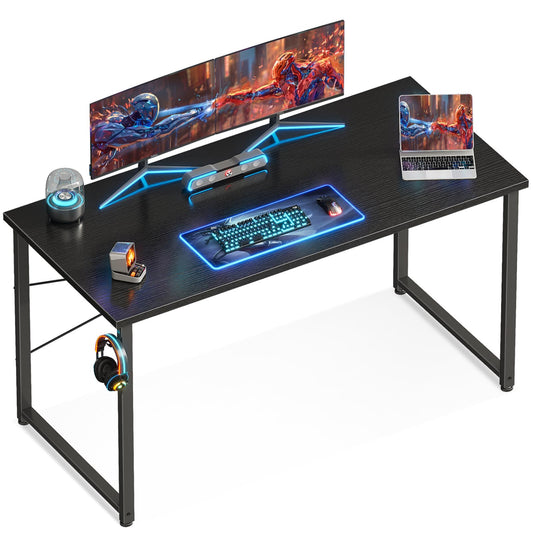 Black 48 Inches Computer Desk