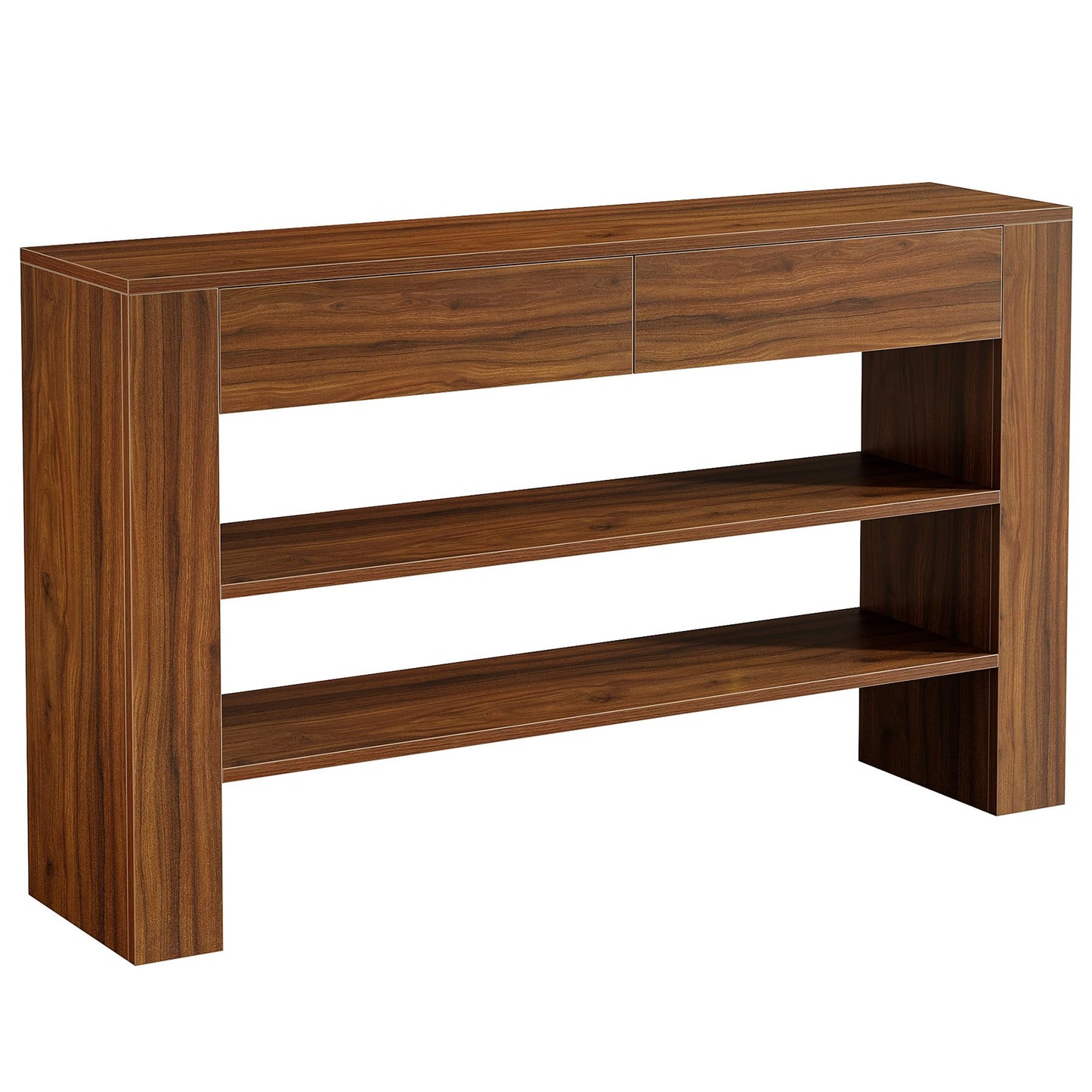 53.15-Inch Console Table with 2 Drawers