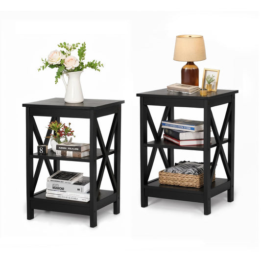"Side table set for living/bedroom"