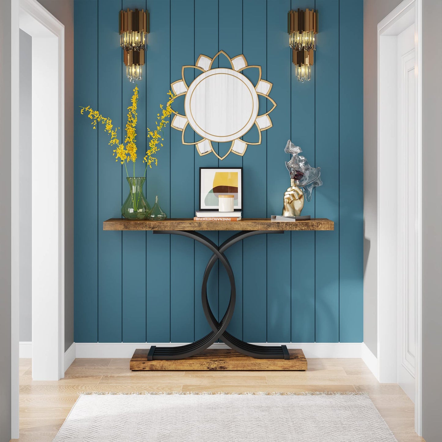 39-Inch Vintage Accent Table
