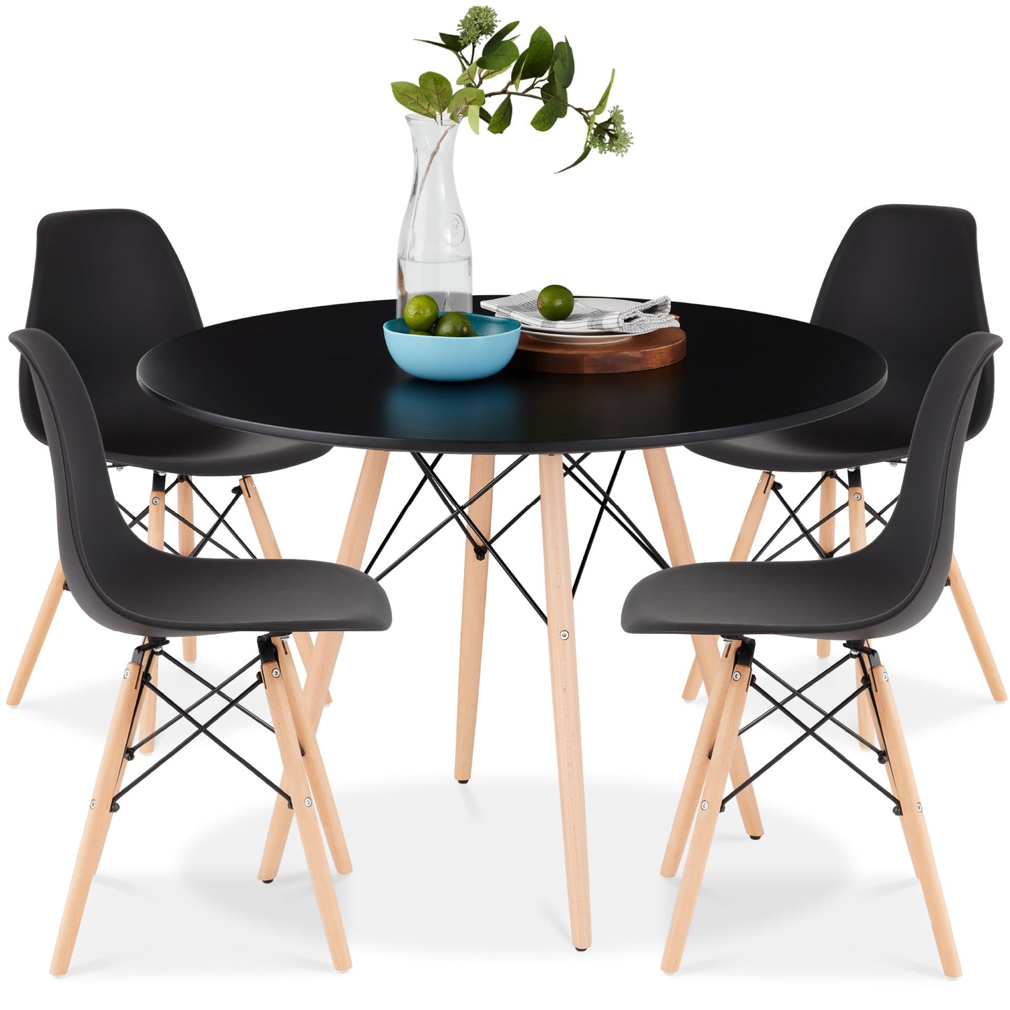 Black Dining Set