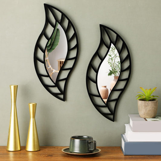 2 Pcs Decorative Mirrors for Wall Decor
