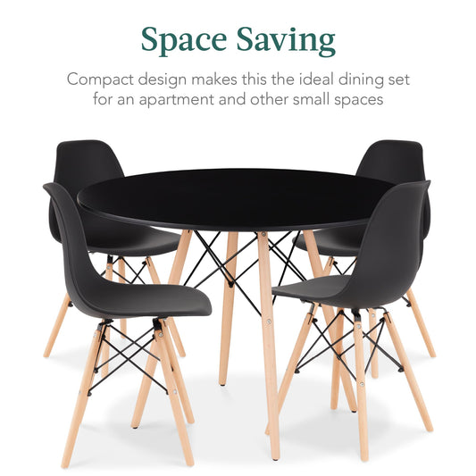 Black Dining Set