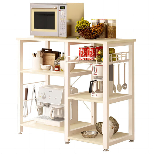 White Kitchen Bakers Rack