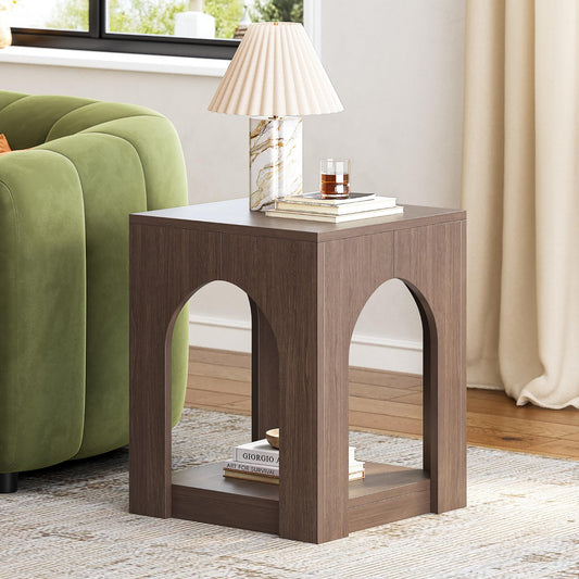 2-Tier Storage End Side Table