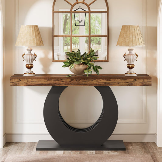 Wood Console Sofa Table