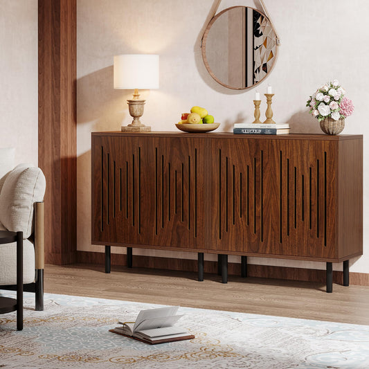 Set of 2 Sideboard Buffet with Storage