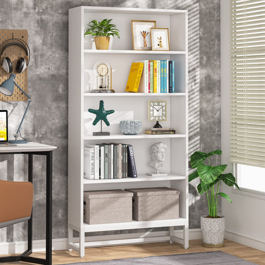 White Bookshelf
