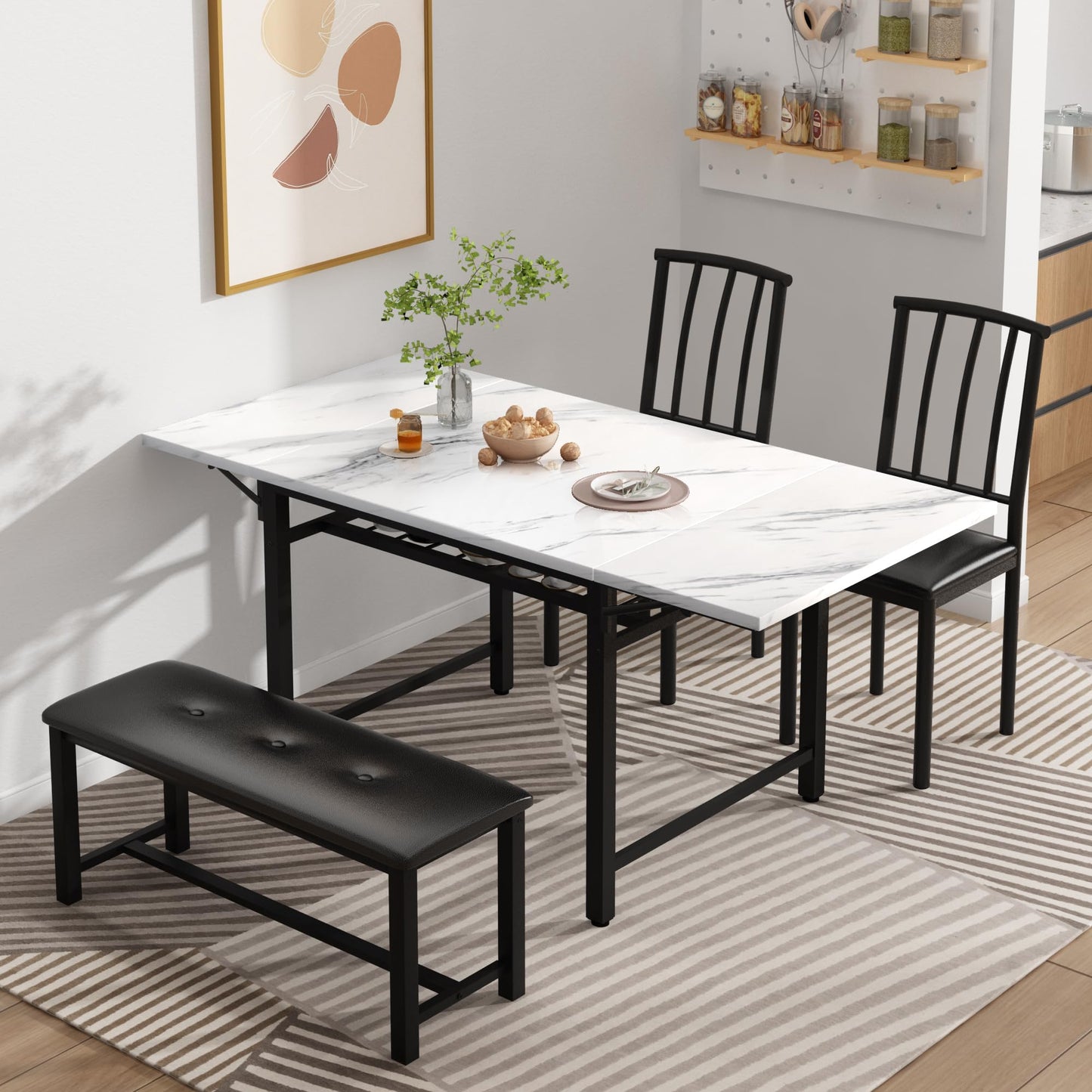 Marble White Dining Table