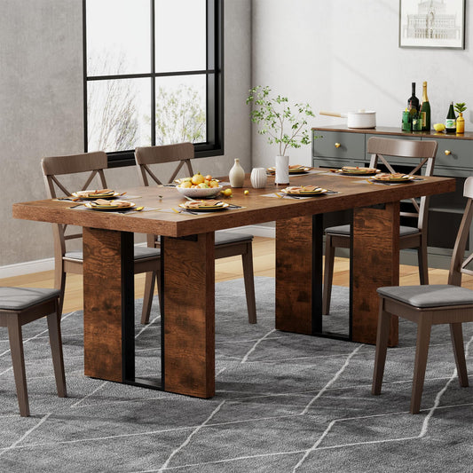 Spacious Dining Table for 6-8 People