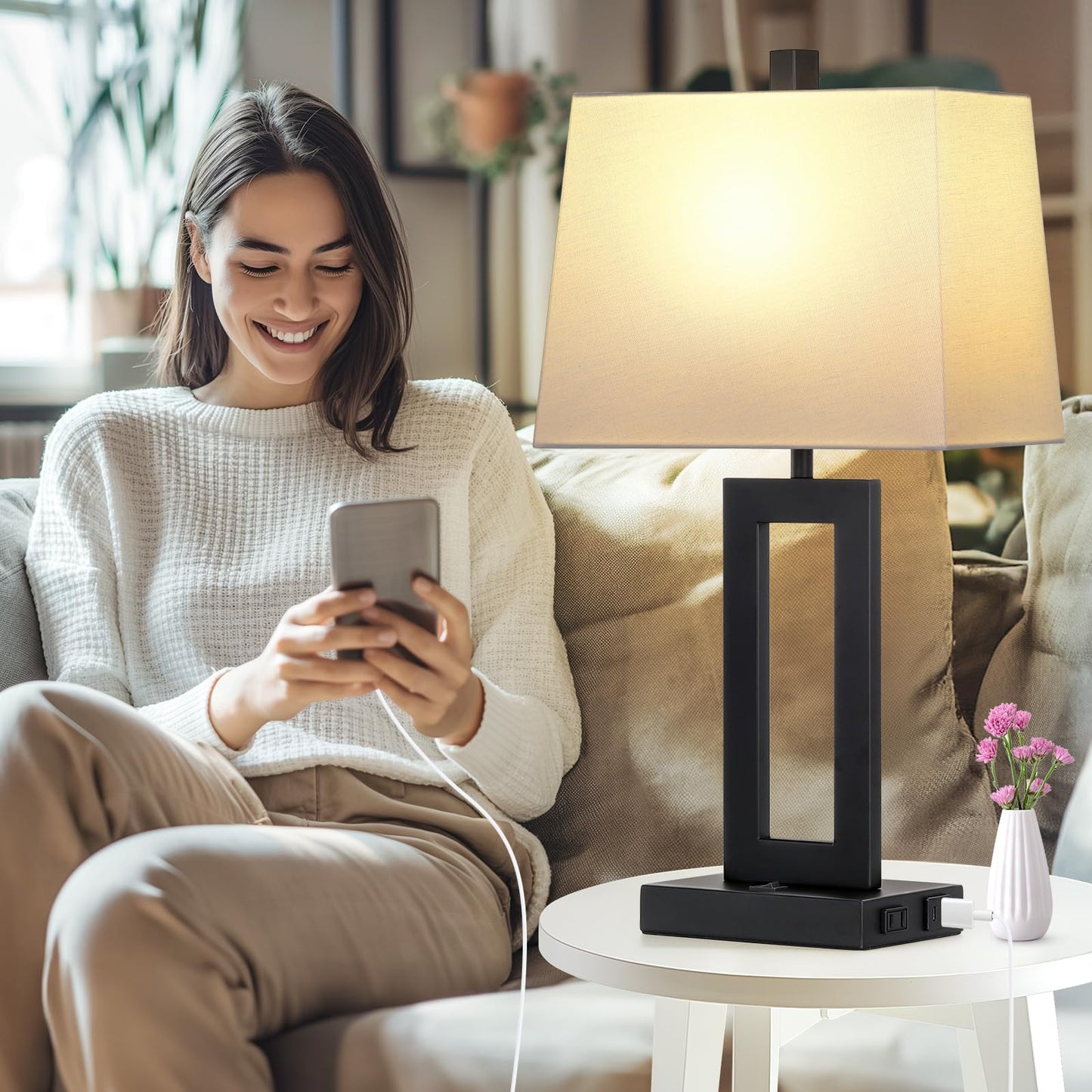 Elegant Table Lamp Set of 2