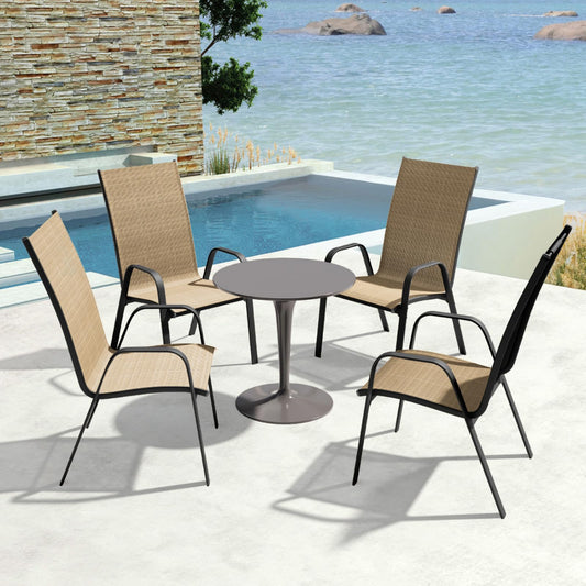 Patio Dining Chairs Set of 4