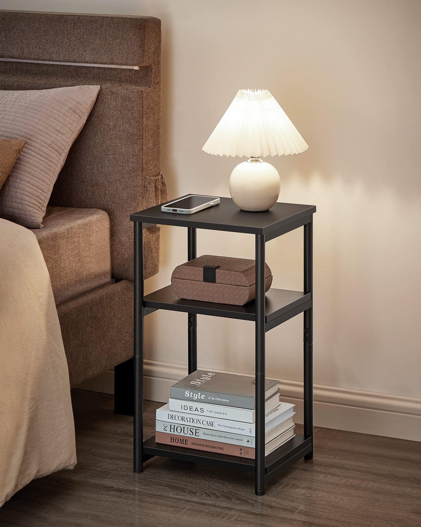 Classic Black End Side Table