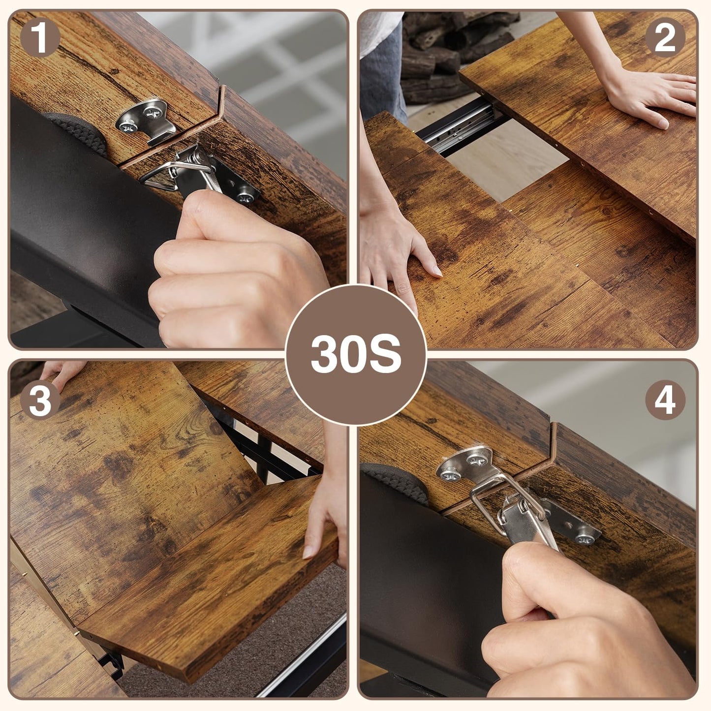 Extendable Dining Table Set