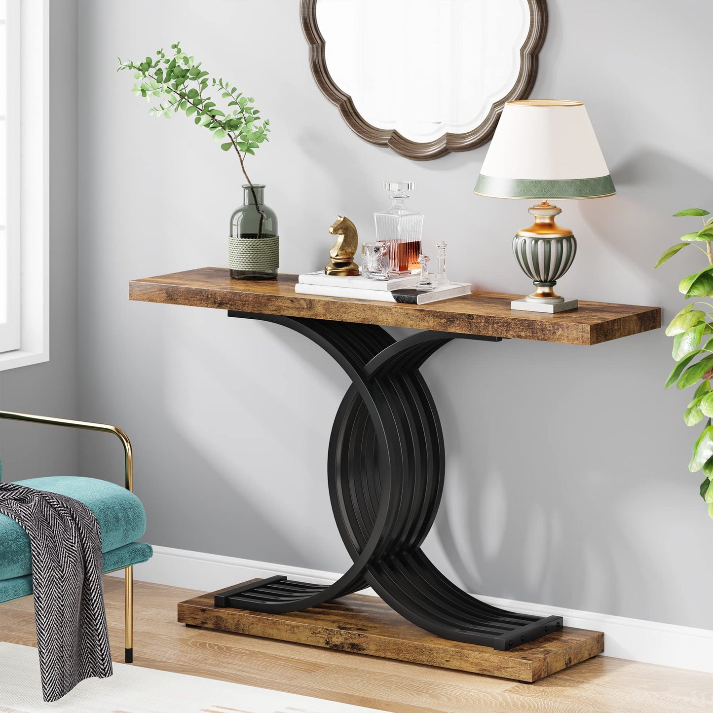 39-Inch Vintage Accent Table