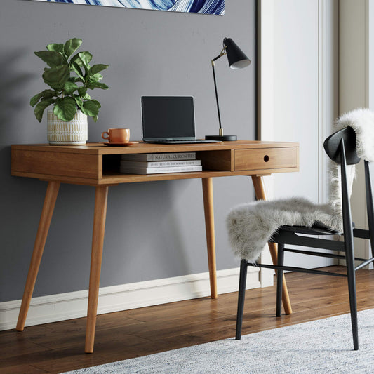 Walnut Computer or Laptop Desk