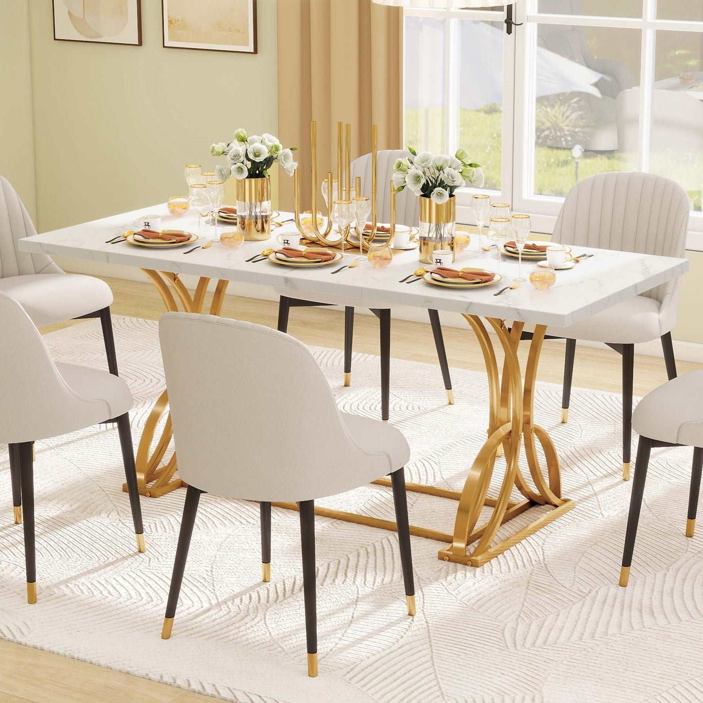 Large Size Dining Room Tables