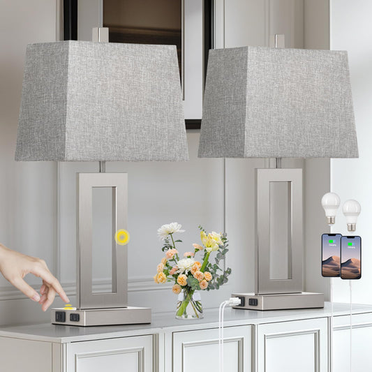 Touch Control Table Lamp Set of 2