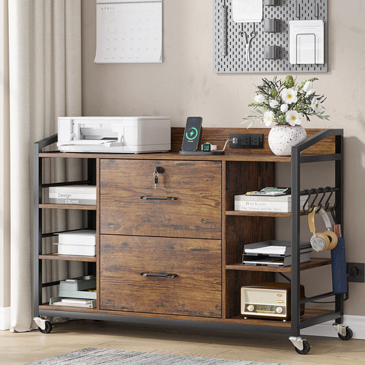 44" File Cabinet, Filing Cabinet fits Legal/Letter Size