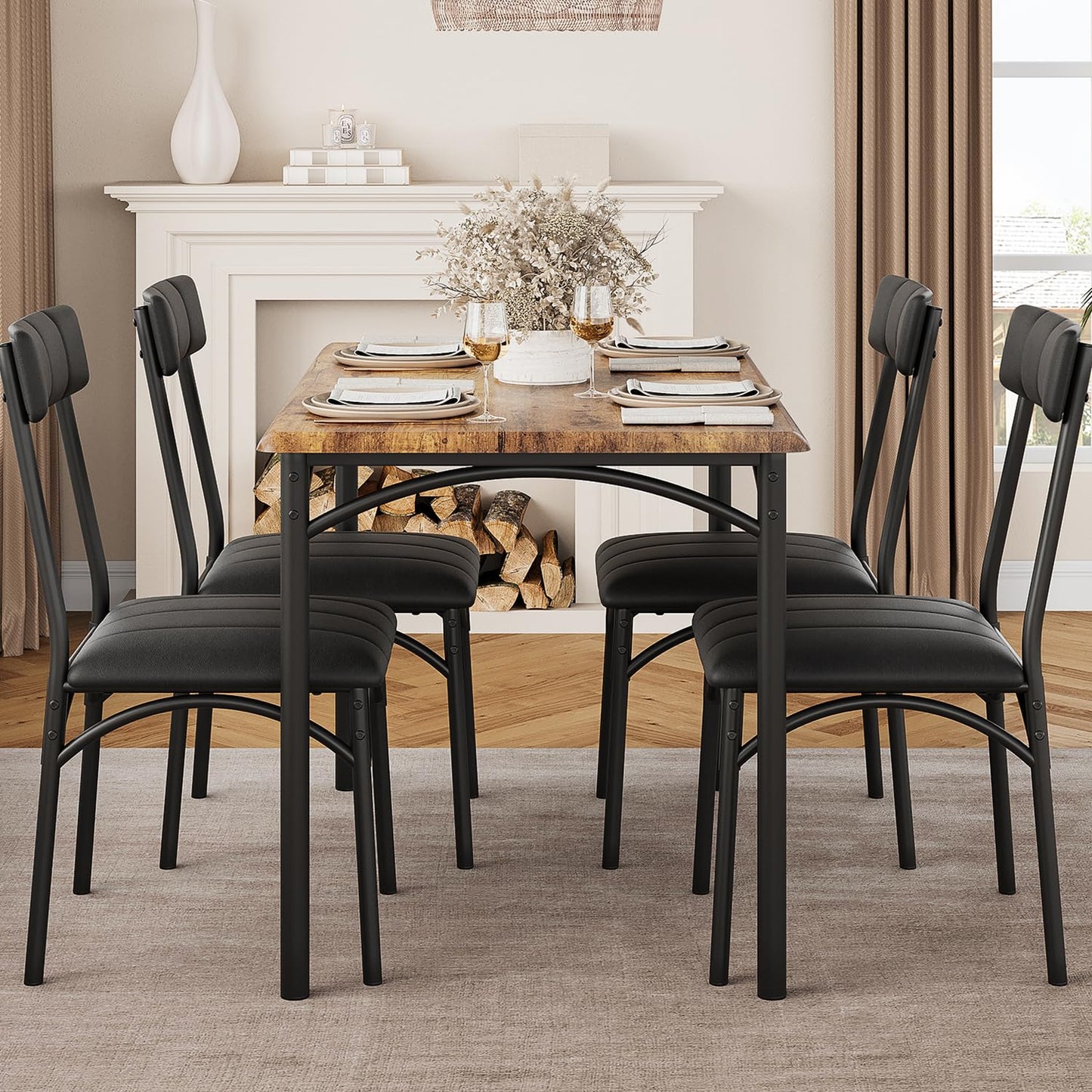 Retro Brown Kitchen Table