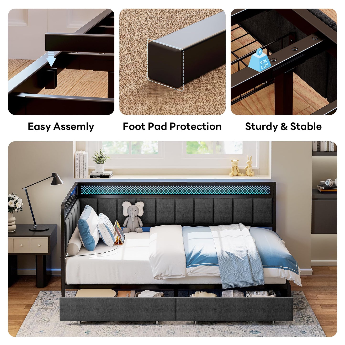 Twin Corner Daybed