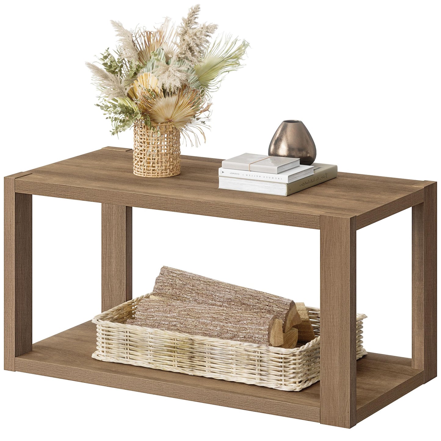 Reclaimed Caramel Farmhouse Rectangle Coffee Table