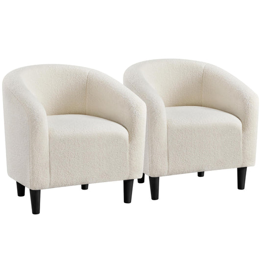 Furry Accent Chairs, Living Room and Bedroom Chairs