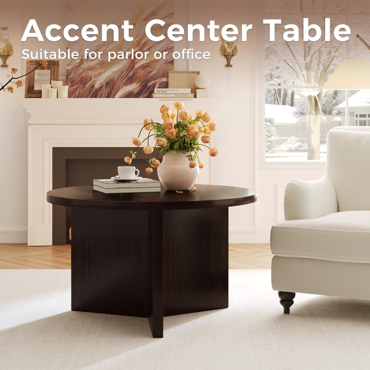 27.5'' Minimalist Modern Coffee Table