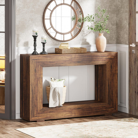 47 Inches Farmhouse Console Table