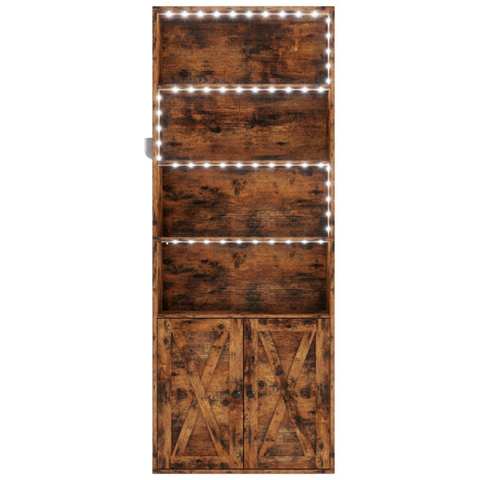 Vintage Brown Bookshelf