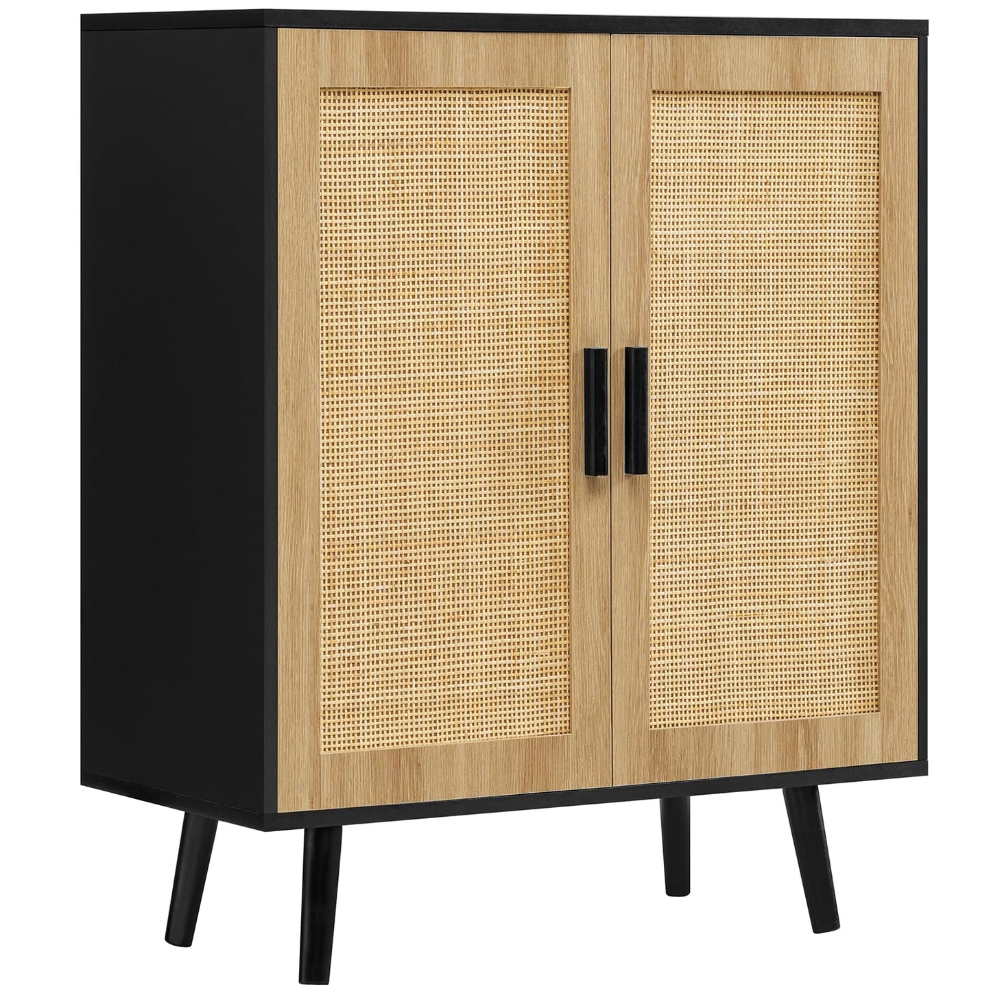 Storage Cabinet with Adjustable Shelf & Doors