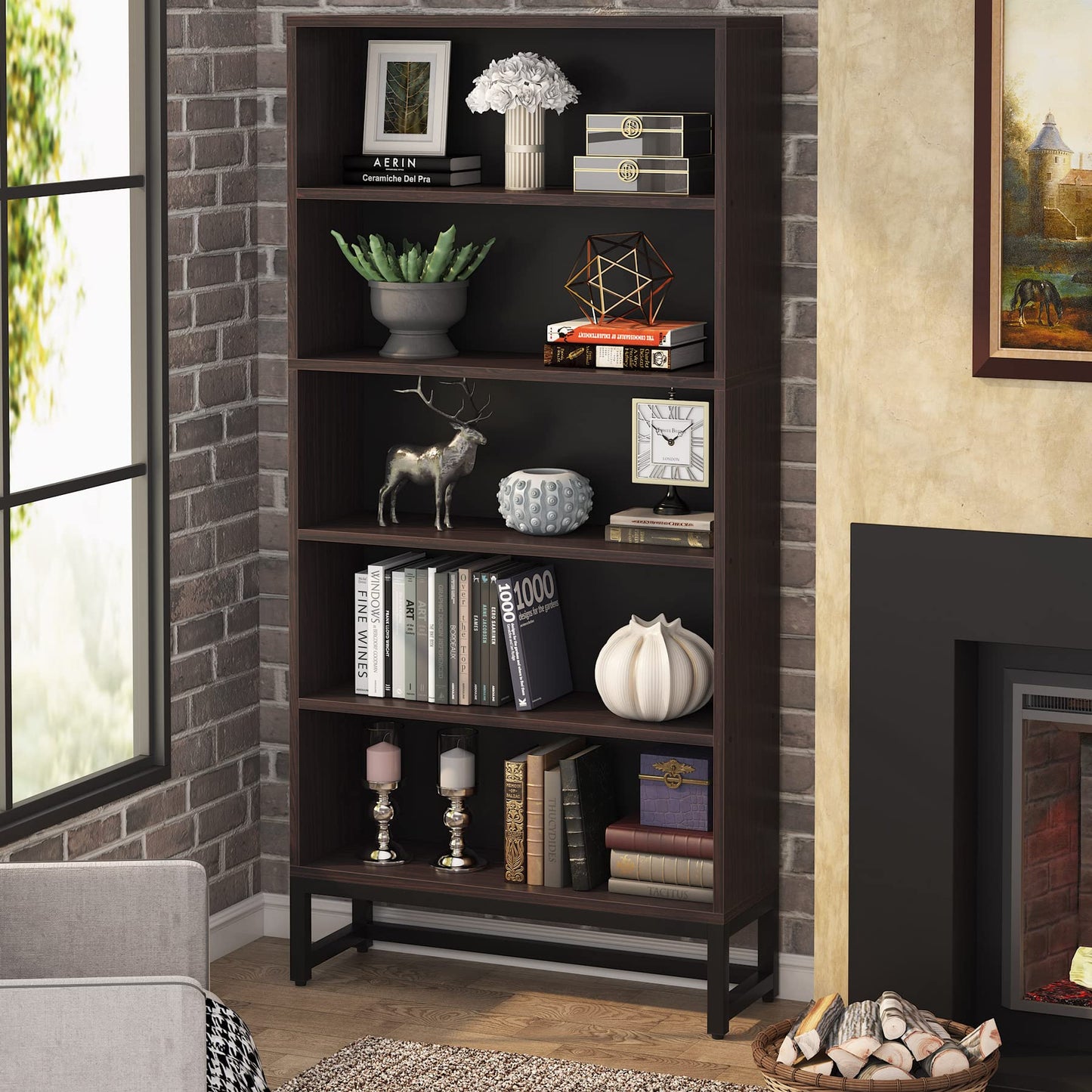 Sandalwood Bookshelf