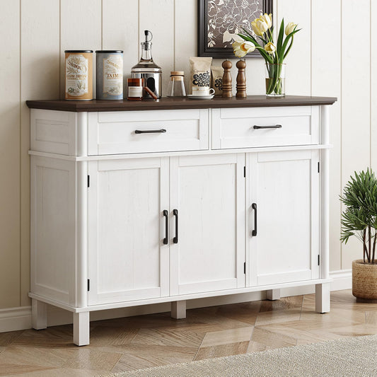 48 Inches Buffet Cabinet with Storage Drawers