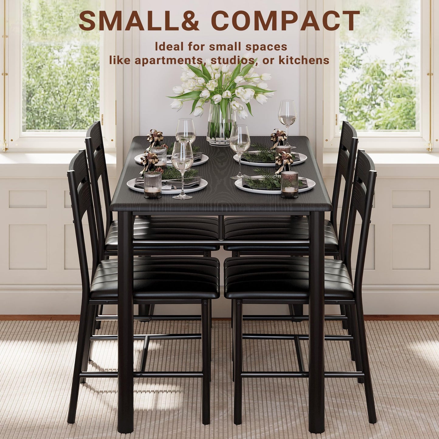 Black Dining Table