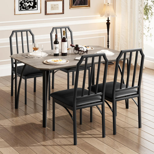 Grey Dining Table Set